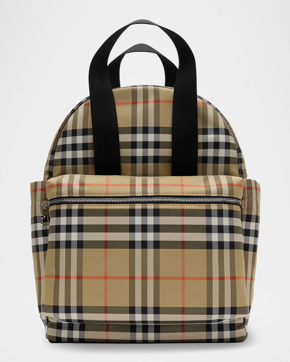 Norwich Check Diaper Bag